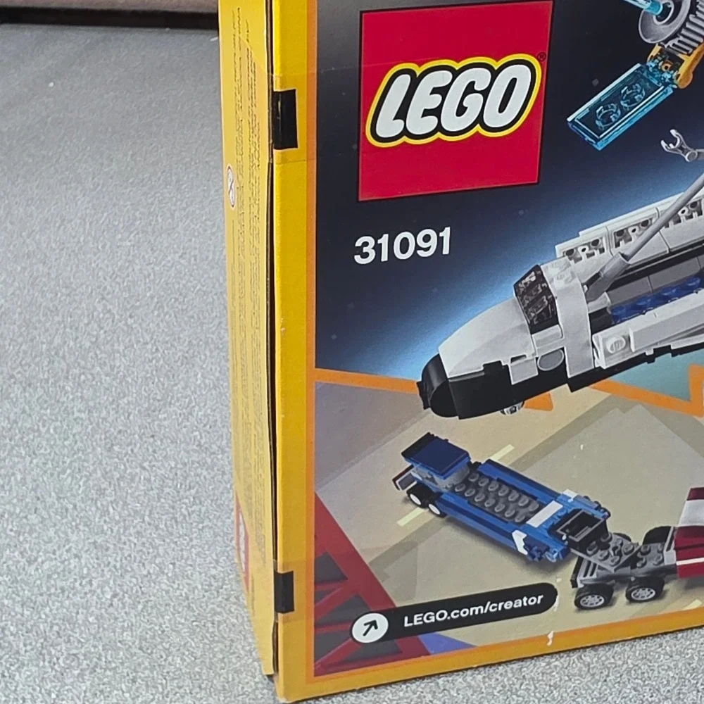 LEGO Creator Shuttle Transporter 31091 3-in-1 Kids Set New Sealed
